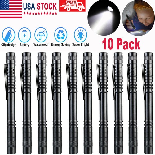 10pack led flashlight clip - led,